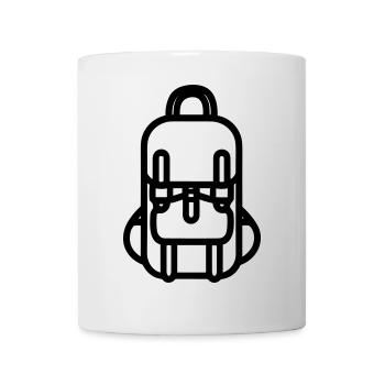 Backpack - Mug - white - Front