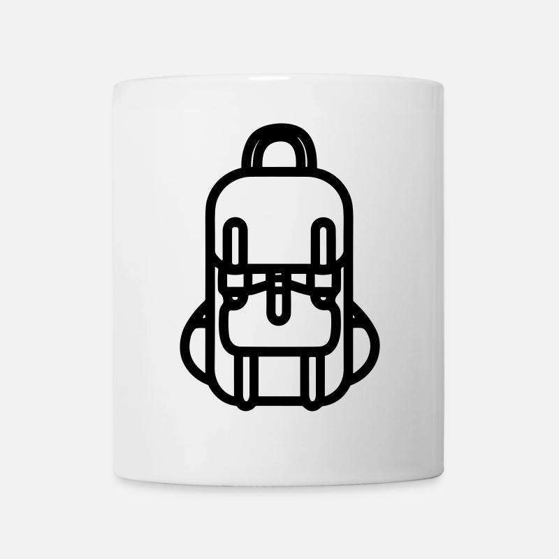 Sac à dos - Mug blanc - blanc