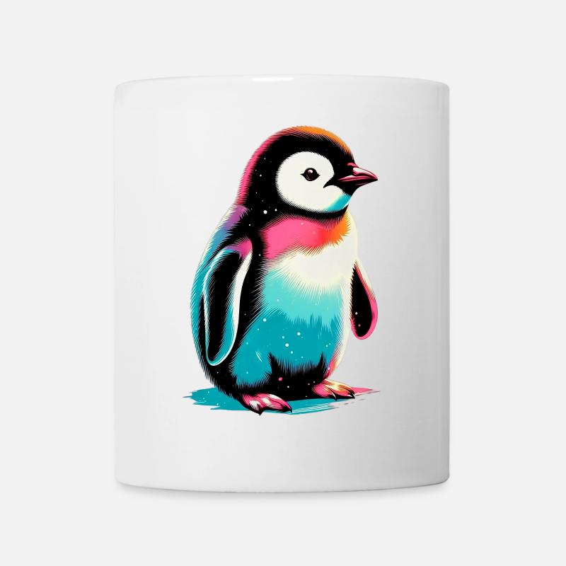 Pinguin - Tasse - Weiß