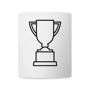 trophy - Mug - white - Front