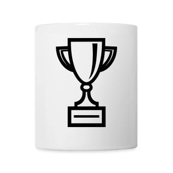 trophy - Mug - white - Front