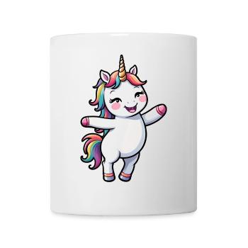 Kids Cute Cartoon Unicorn - Mug - white - Front