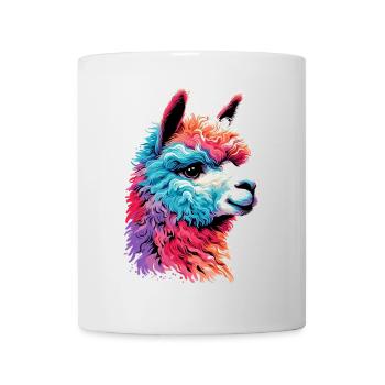Alpaka - Tasse - Weiß - Vorne