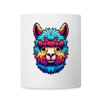Alpaka - Tasse - Weiß - Vorne