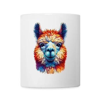 Alpaka - Tasse - Weiß - Vorne