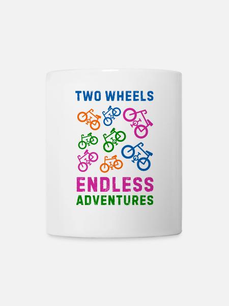 Fahrrad - Tasse - Weiß