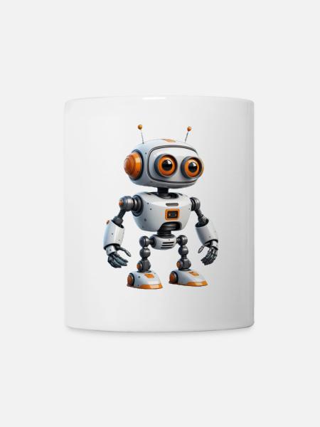 Little robo-explorer - Mug - white