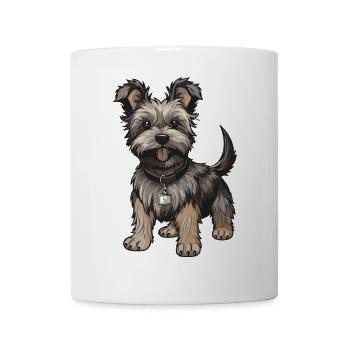 Yorkshire Terrier Dog - Mug - white - Front