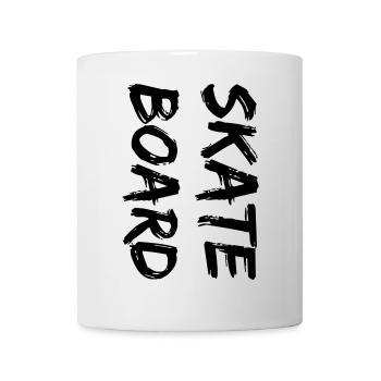 Skate - Tasse - Weiß - Vorne