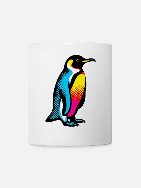Pinguin - Tasse - Weiß