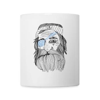 Seemann | Kapitän - Tasse - Weiß - Vorne