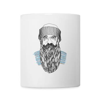 Seemann | Kapitän - Tasse - Weiß - Vorne