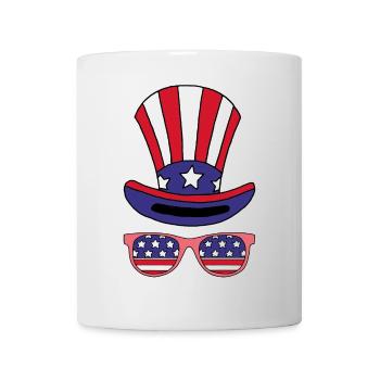 C'est l'Amérique ! - Mug blanc - blanc - Devant