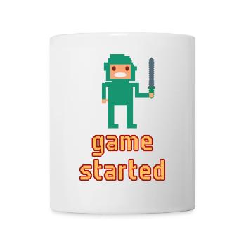 Début du match - Retour à l’école - Mug blanc - blanc - Devant