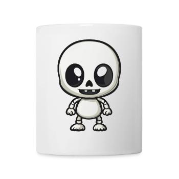 Zombie Halloween Skelett Comic - Tasse - Weiß - Vorne