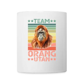 Orang-Utan - Tasse - Weiß - Vorne