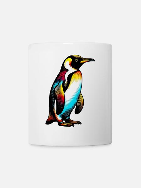 Pinguin - Tasse - Weiß