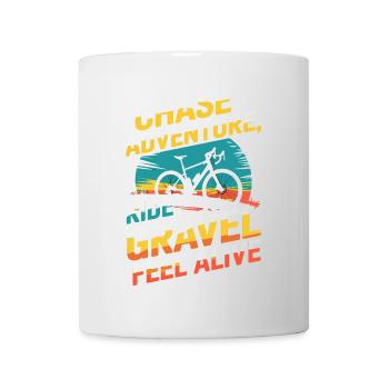 Chase Adventure Ride Kies Fühlt sich lebendig an - Tasse - Weiß - Vorne