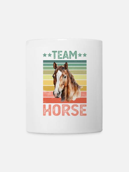 Pferd - Tasse - Weiß
