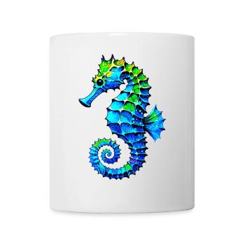 Hippocampe - Mug blanc - blanc - Devant