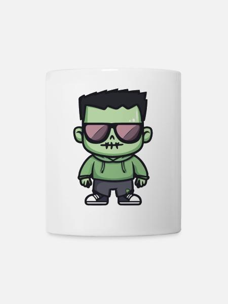 Zombie Halloween Cool - Tasse - Weiß