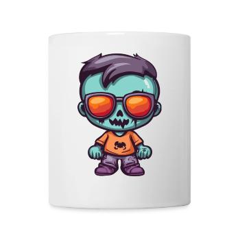 Zombie Halloween Cool - Mug blanc - blanc - Devant