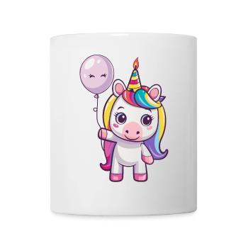 Unicorn Birthday Comic - Mug - white - Front
