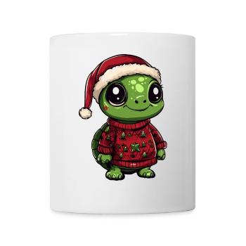 Turtle Christmas - Mug - white - Front