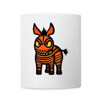 Donkey Halloween Animal - Mug - white - Front