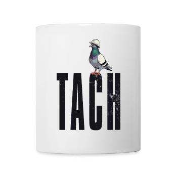 Tach Ruhrpott Taube Begrüßung Traditionell - Tasse - Weiß - Vorne