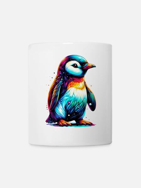 Pinguin - Tasse - Weiß