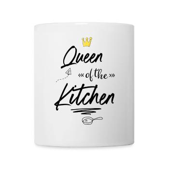 Lustige Kochschürze für Frauen - Tasse - Weiß - Vorne