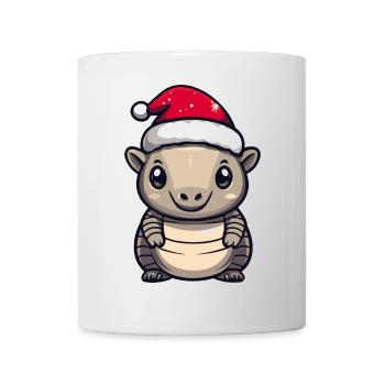 Tatou, Noël, Mignon - Mug blanc - blanc - Devant