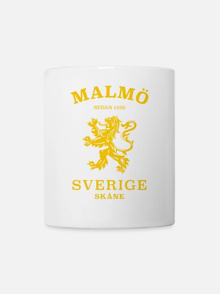 MALMÖ Sverige Schweden - Tasse - Weiß