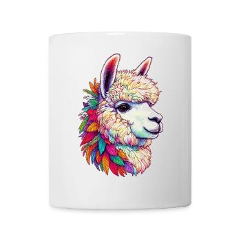 Alpaka - Tasse - Weiß - Vorne