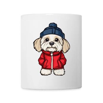 Havanese Dog Stylish - Mug - white - Front
