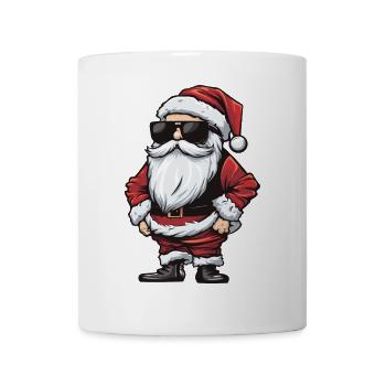 Santa Claus Cool Santa Comic - Mug - white - Front