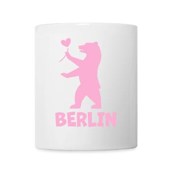 Berlin Berliner Bär mit Herz - Tasse - Weiß - Vorne