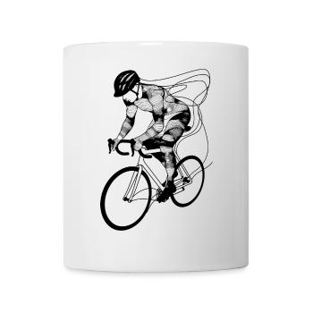 Cyclist - Mug - white - Front