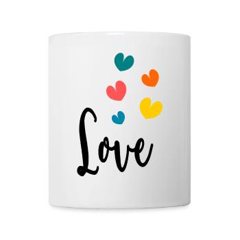 WEIHNACHTEN. FROHE WEIHNACHTEN. FROHE WEIHNACHTEN. WEIHNACHTSMANN - Tasse - Weiß - Vorne
