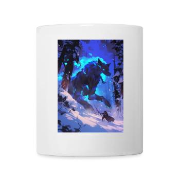 Wolf Anime Manga Fantasy - Mug - white - Front
