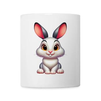 Lapin - Mug blanc - blanc - Devant