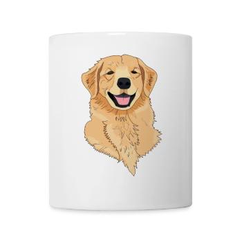 Dog Golden Retriever - Mug - white - Front