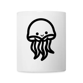 Méduse - Mug blanc - blanc - Devant