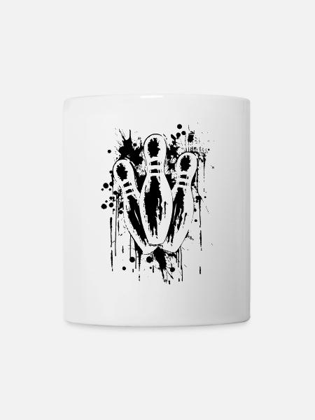 Kegeln - Tasse - Weiß