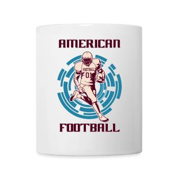 American football - Mug - white - Front