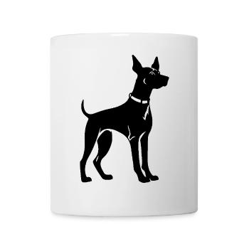 Doberman Dog - Mug - white - Front