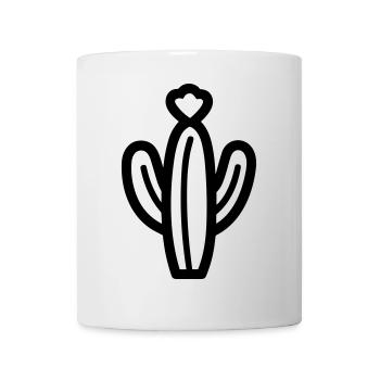 Kaktus - Tasse - Weiß - Vorne