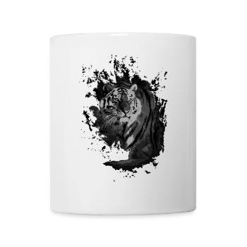 Tiger im Schatten - Tasse - Weiß - Vorne