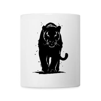 Panther - Tasse - Weiß - Vorne